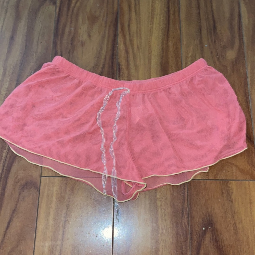 Mesh sleep shorts